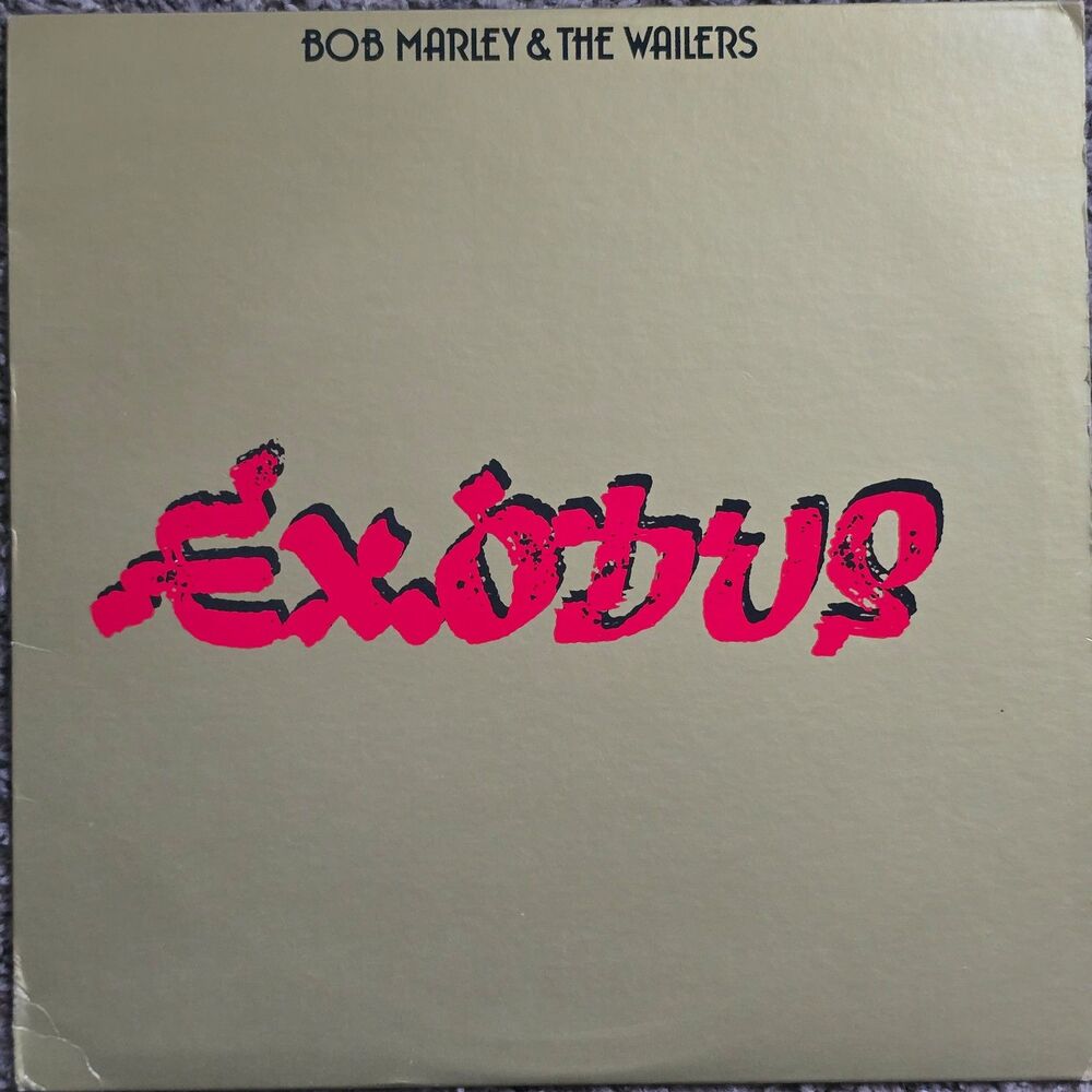 Bob Marley & The Wailers Exodus Roots Reggae Vinyl Record 1977 ILPS-9498